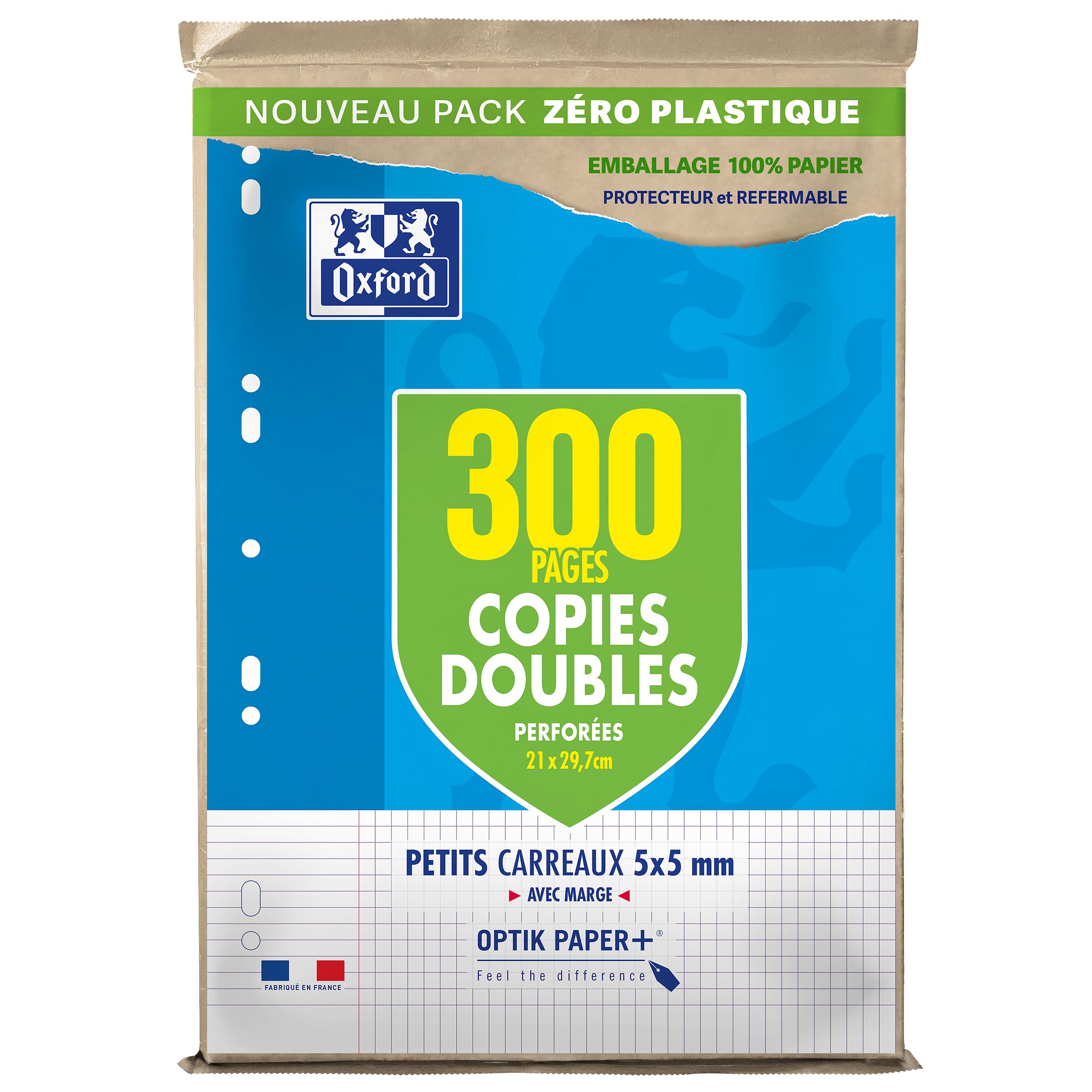 Oxford Double Copies 300 Pages A4 Small Squares 5mm