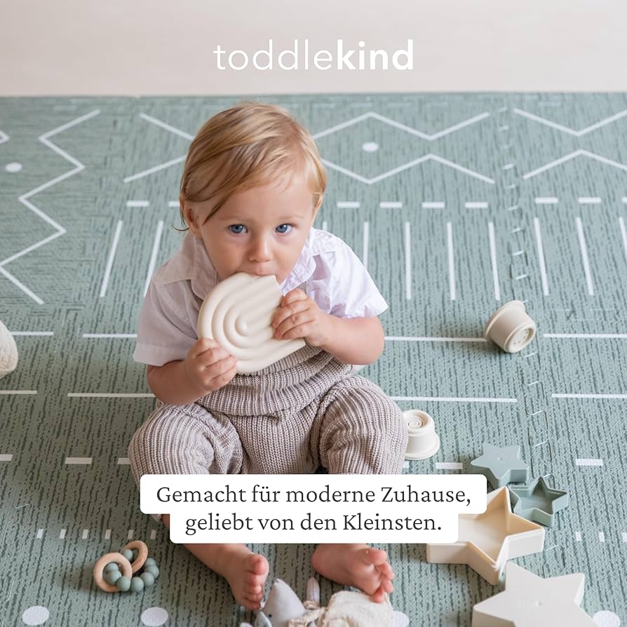 37▢プレイマット Trick or Treat！ IY0423-10 Amazon.com : Toddlekind Playmat - Premium Foam Playmat, 4 x