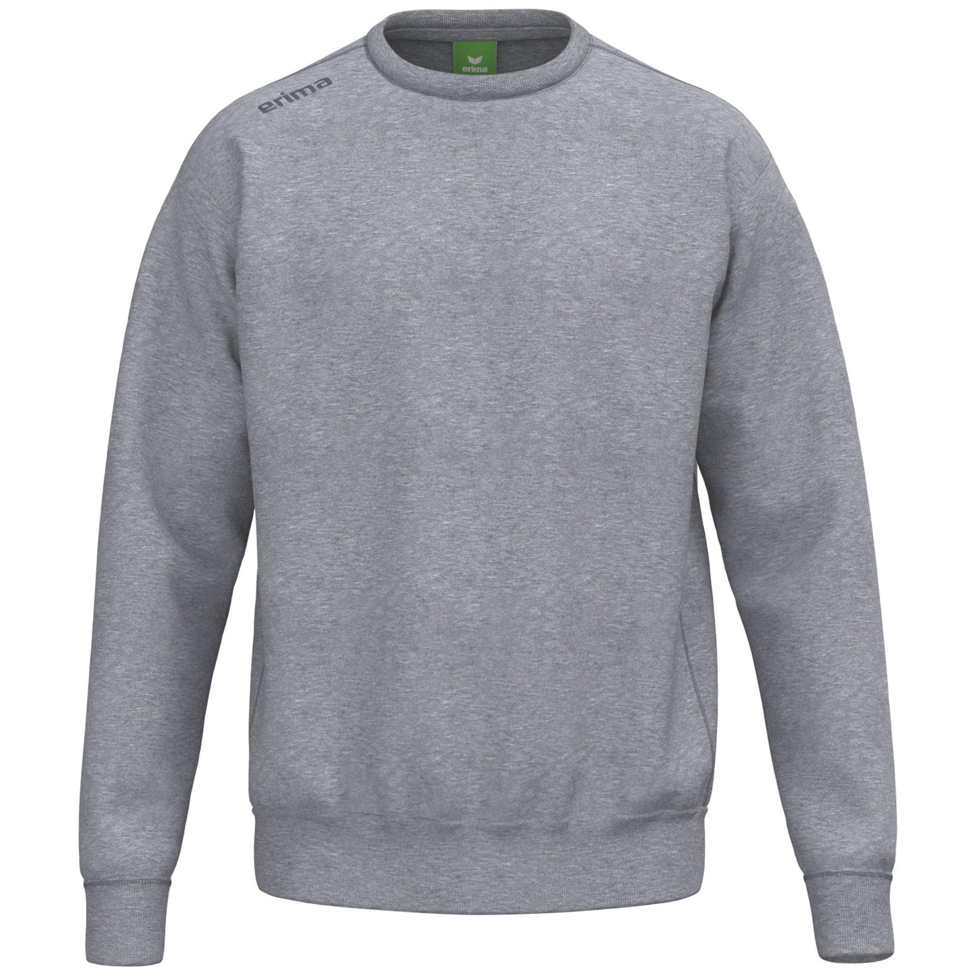 Erima Unisex TS Basic Sweatshirt (2072587) Grey Melange, 4XL