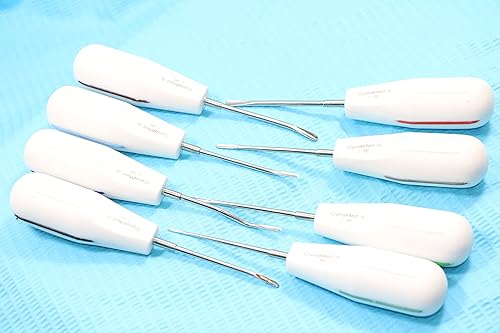 Miniatura 2 de Instrumentos de extracción de luxación dental, elevador de raíz, equipos dentales para dentistas, conjunto de 8 unidades cada uno