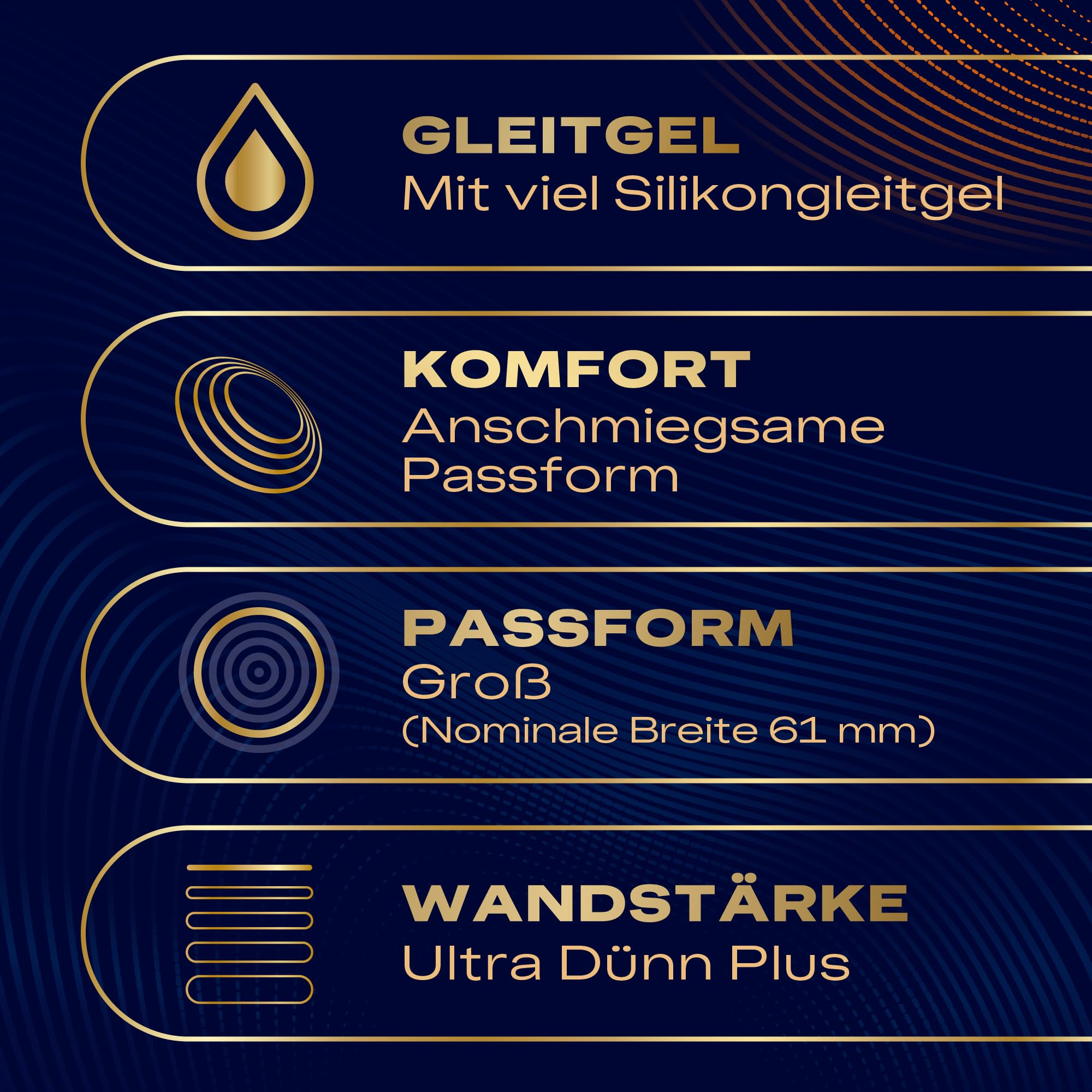 Durex Intensity Extra Groß XXL Kondome - Ultra dünn plus für intensive Körperwärmeübertragung - Mit viel Silikongleitgel befeuchtet - Ohne Latex - 24er Pack (3 x 8 Stück)