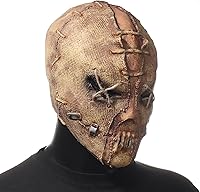 Vista 5 de Máscara de terror para Halloween, cara de terror, zombi