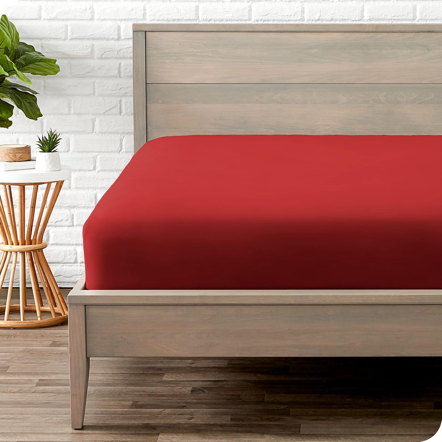 Bare Home Fitted Bottom Sheet Twin Extra Long Premium