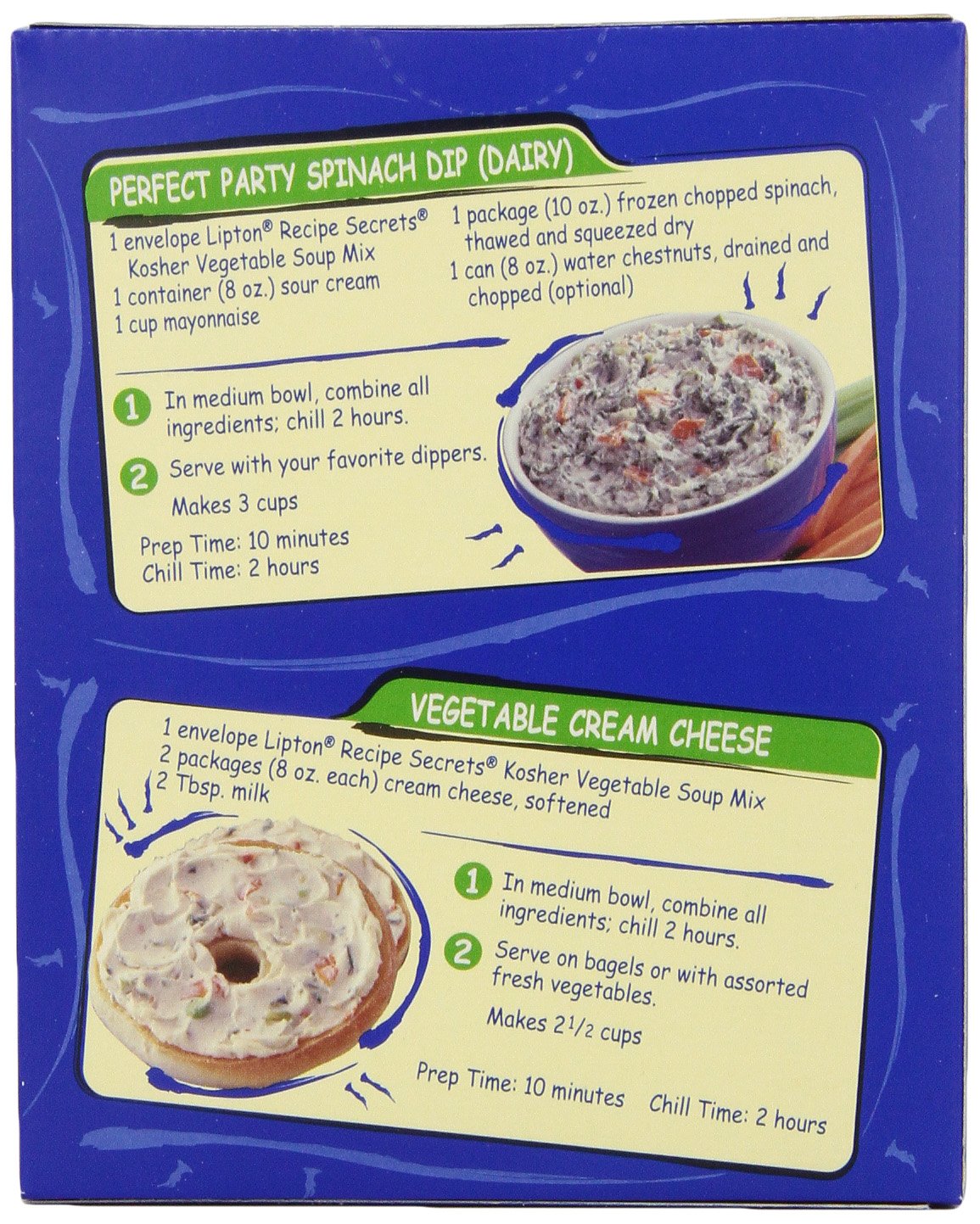 Lipton Secret Kosher Vegetable Soup, 2 Ounce (Pack of 12)