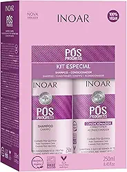 Kit Duo Shampoo e Condicionador Pós Progress, Inoar, 250 Ml