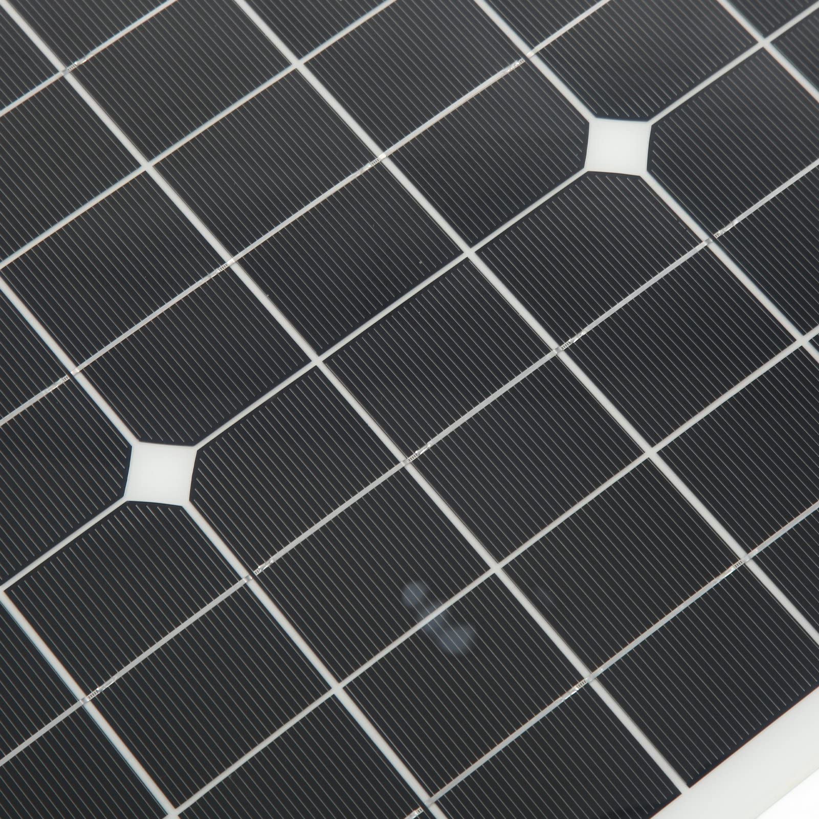 KIT DE PANNEAU SOLAIRE À TAUX DE CONVERSION ÉLEVÉ 20W 5V POUR RANDONNÉE CAMPING DOUBLE SORTIE USB