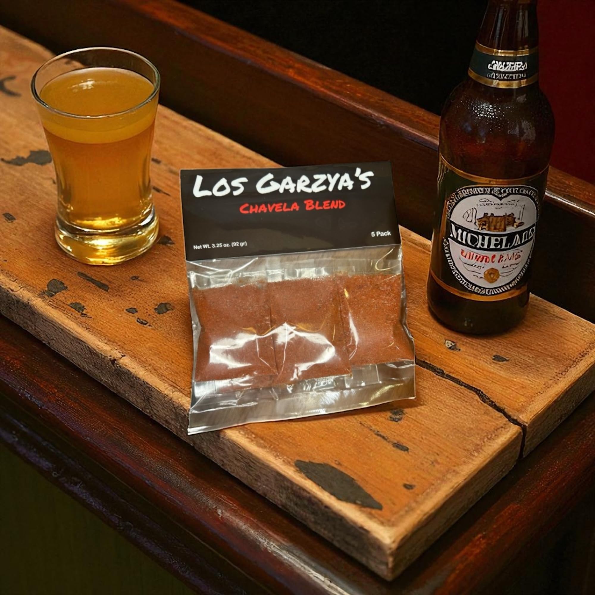 Amazon.com : Los Garzya's Chavela Blend Michelada Mix Packets, 5