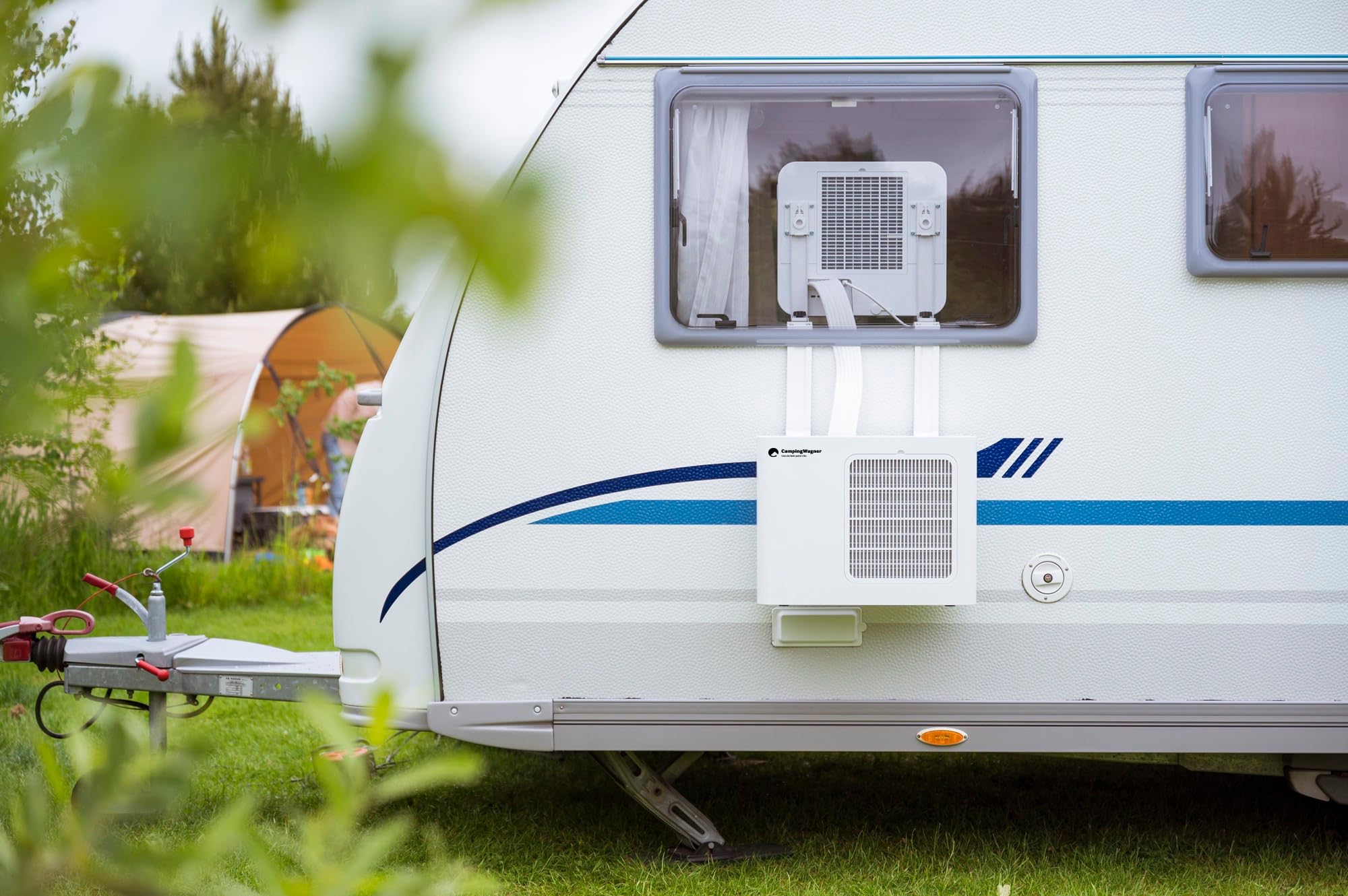 CoolMade 5200 Mobile Split Klimaanlage 5200 BTU – WLAN, App Steuerung & Fernbedienung | Kühlen, Entfeuchten & Schlafmodus | für Wohnwagen, Wohnmobil, Caravan, Zelt & Räume bis 40 m³