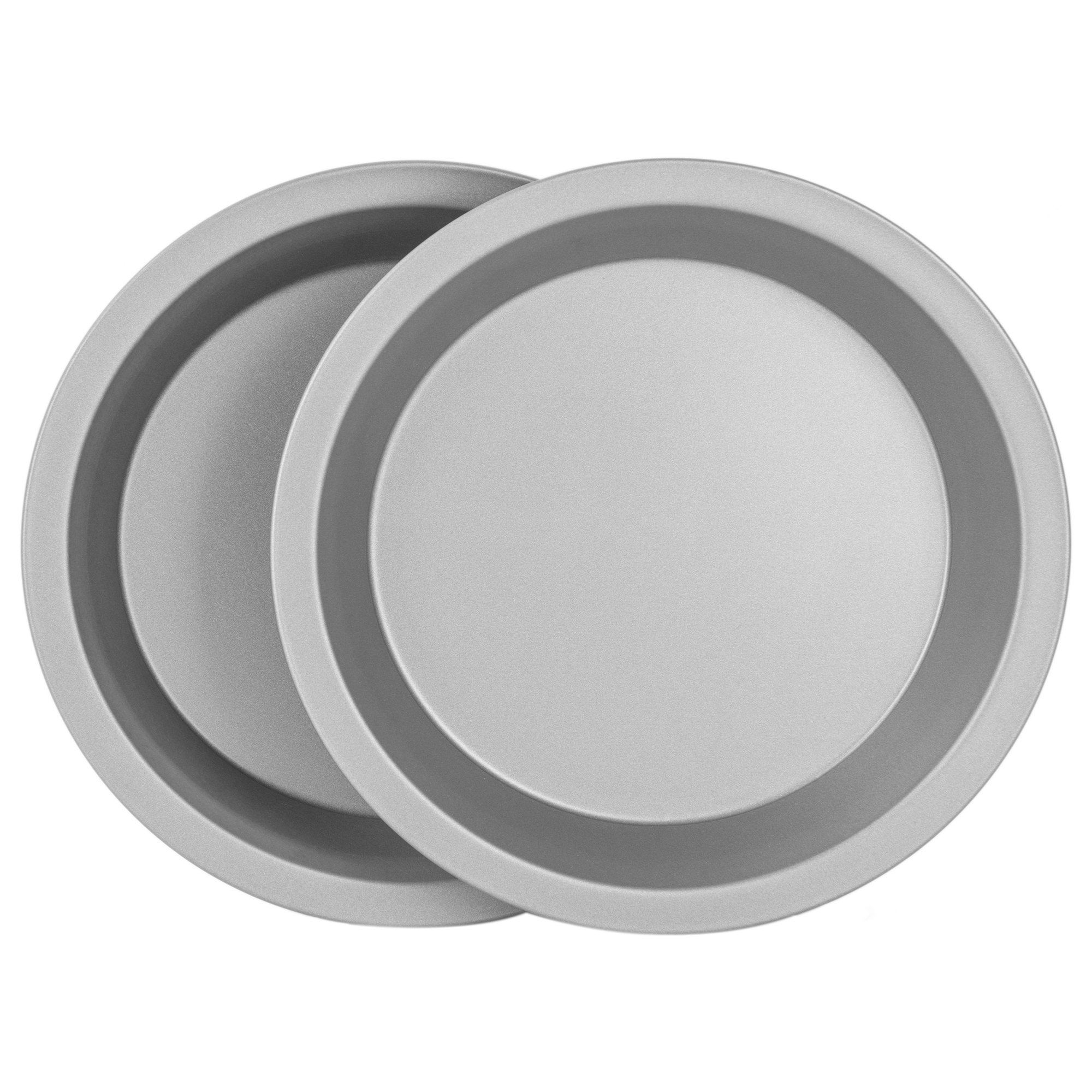 OvenStuff Nonstick 9-Inch Pie Pans, Set of 2, Grey