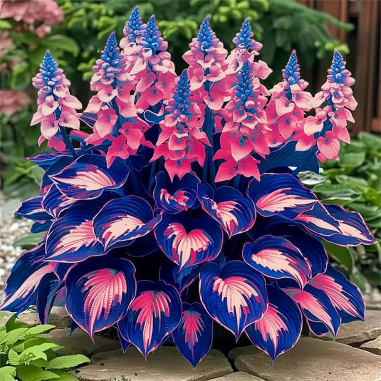 Imperial Hosta Bulbs in Bulk - Hardy Perennial, Timeless Elegance & Breathtaking Blooms, Perfect for Stunning Garden Displays-15 Bulbs-B