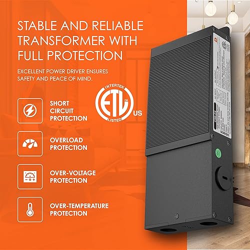 Miniatura 2 de Controlador LED de 24 V CC 96 W - Controlador LED electrónico silencioso Transformador de fuente de alimentación de 24 V CC - Controlador LED