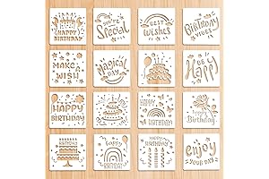 Make Your Birthday Cake Stand Out: Happy Birthday Stencil for Cakes