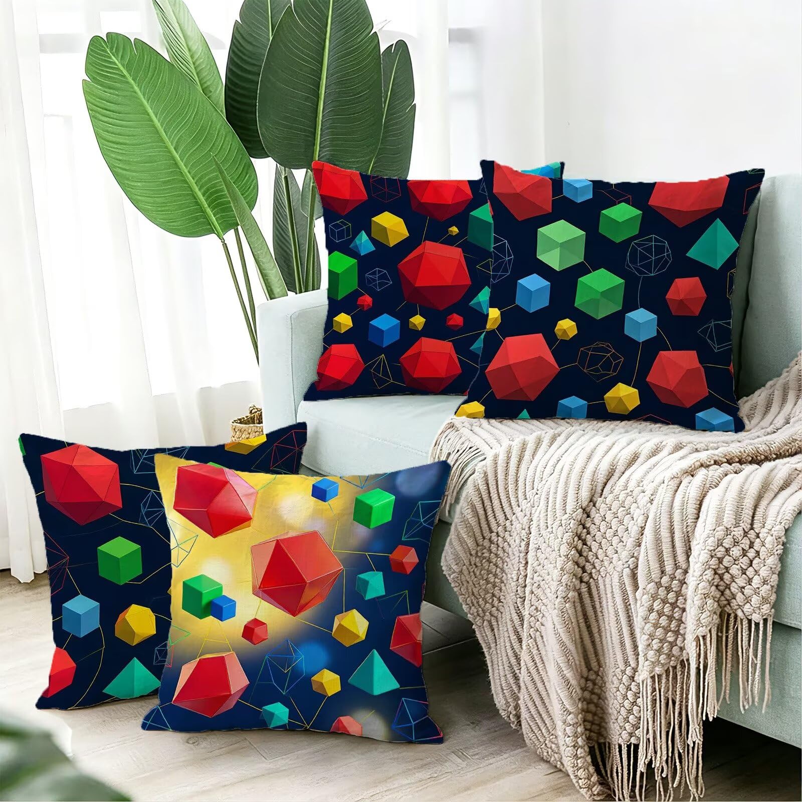 Poszewka na poduszkę dekoracyjna 65 x 65 cm czerwona poduszka outdoorowa