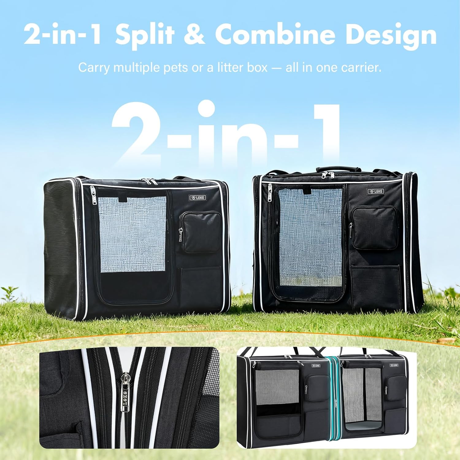 Travel Smart: Review of the Lekereise 2 in 1 Cat Travel Carrier with Litter Box