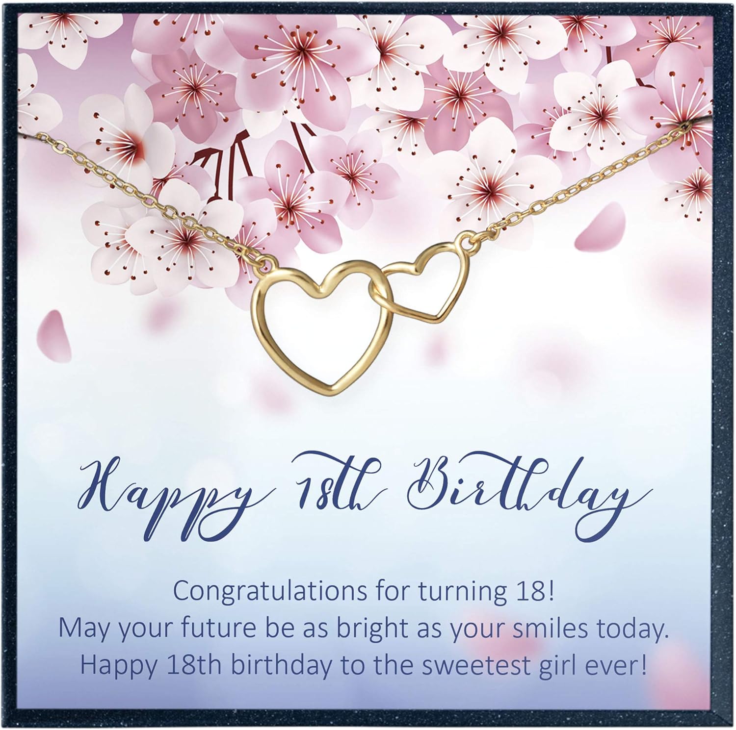 18th Birthday Gifts for Girls, Gifts for 18 Year Old Girl Birthday Gifts for 18 Birthday Necklace for Girls Birthday Gifts for Eighteen Birthday Gift