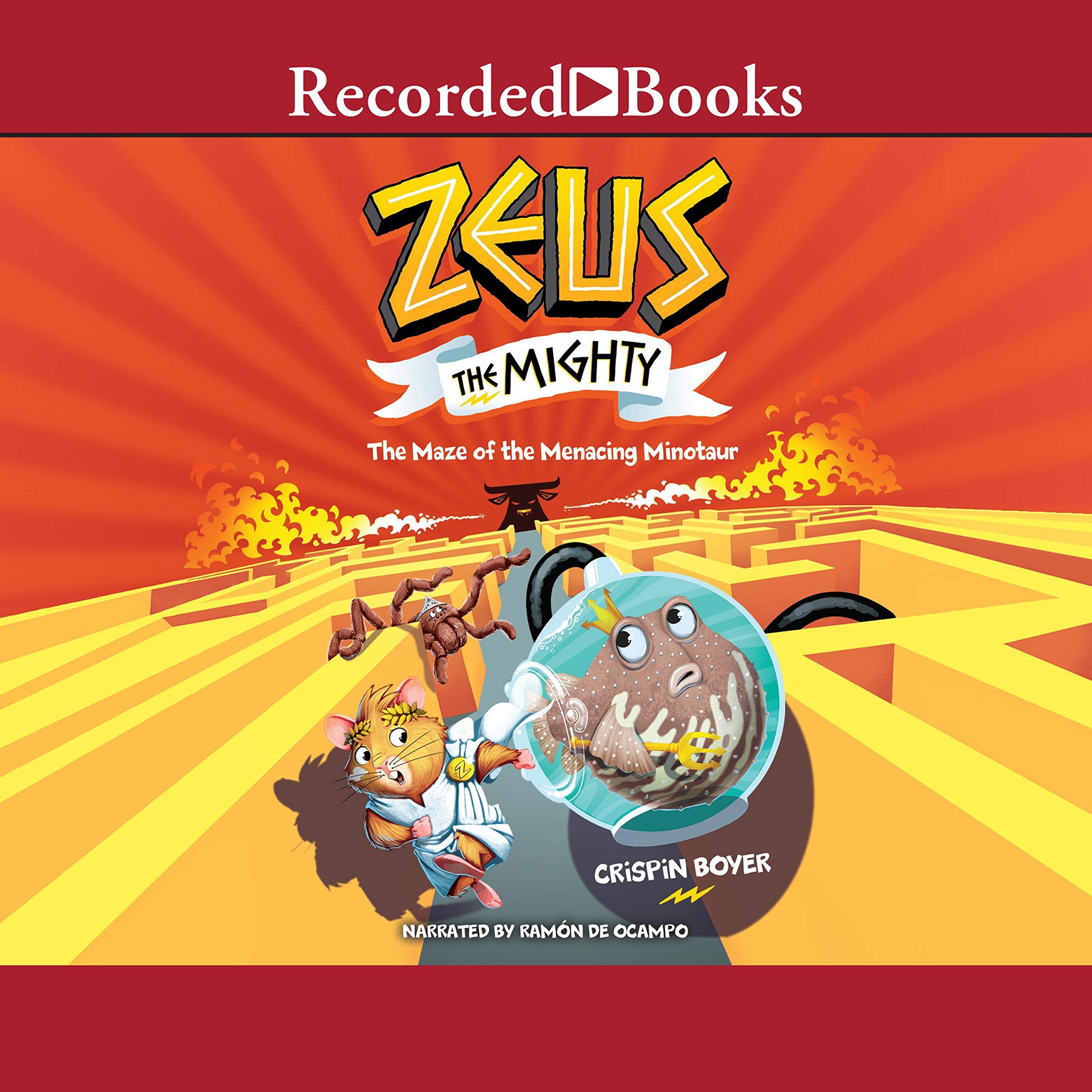 Cover art for Zeus the Mighty: The Maze of the Menacing Minotaur
