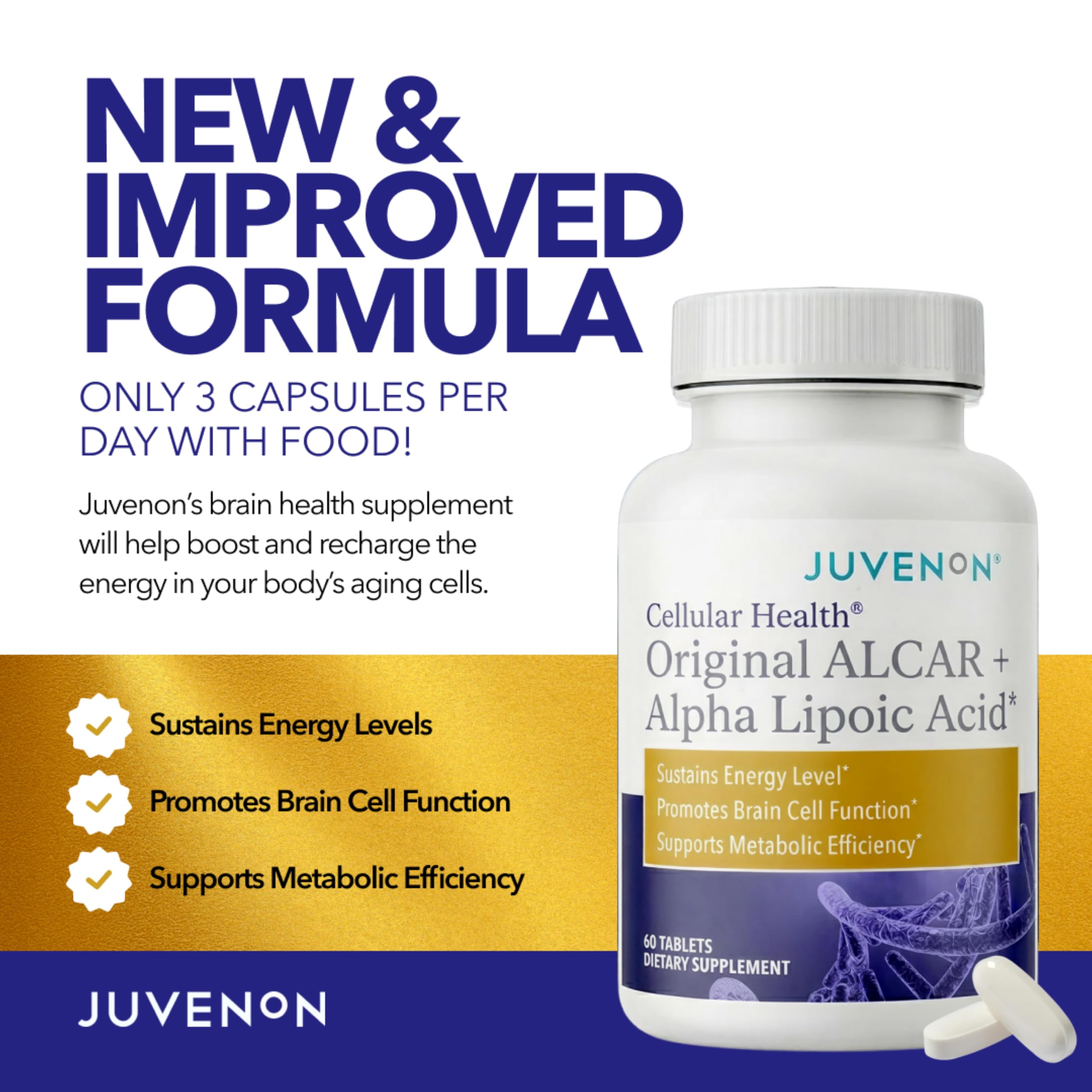 is acetyl-l-carnitine bad for the heart Amazon.com: Juvenon Cellular Health | Heart, Brain Supplement with Acetyl L- Carnitine and Biotin