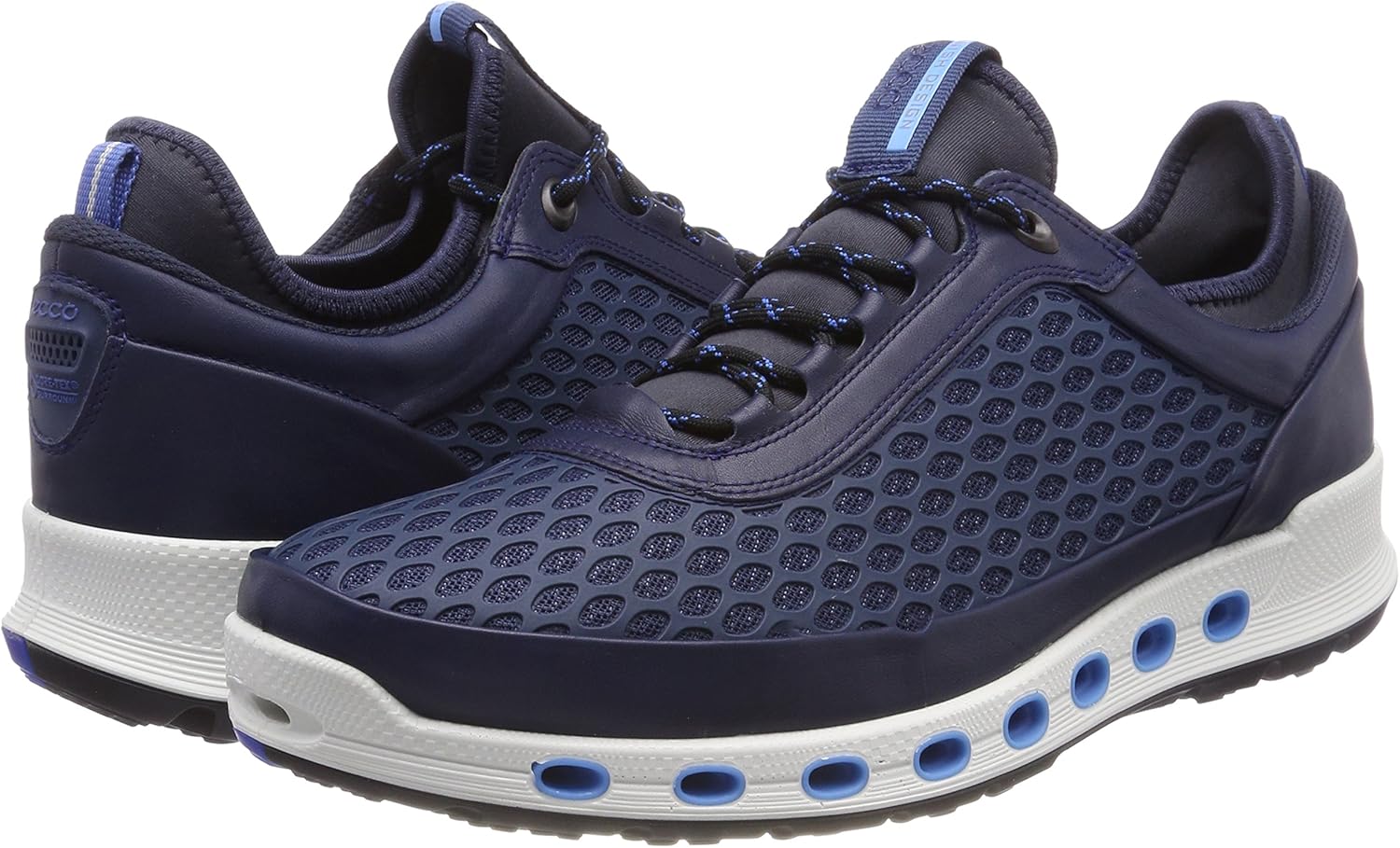ECCO Men's Cool 2.0 Textile Gore-tex Fashion Sneaker 7-7.5 True Navy Textile