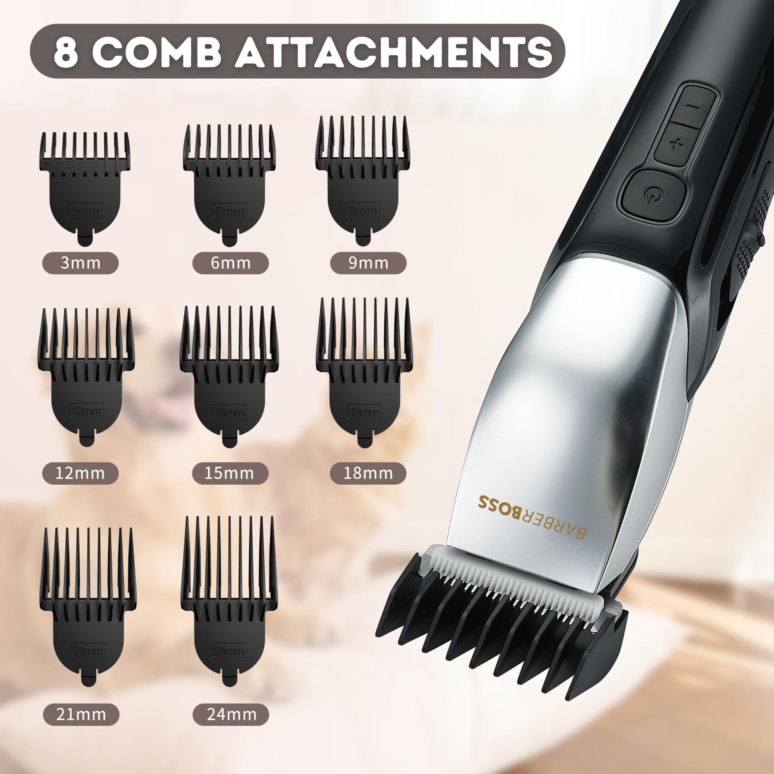 BarberBoss Cordless Pet Grooming Kit - Image 2