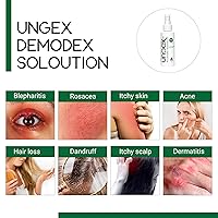 Vista 6 de Kit básico Solución Demodex para el acné rosácea, picazón, enrojecimiento Ungex