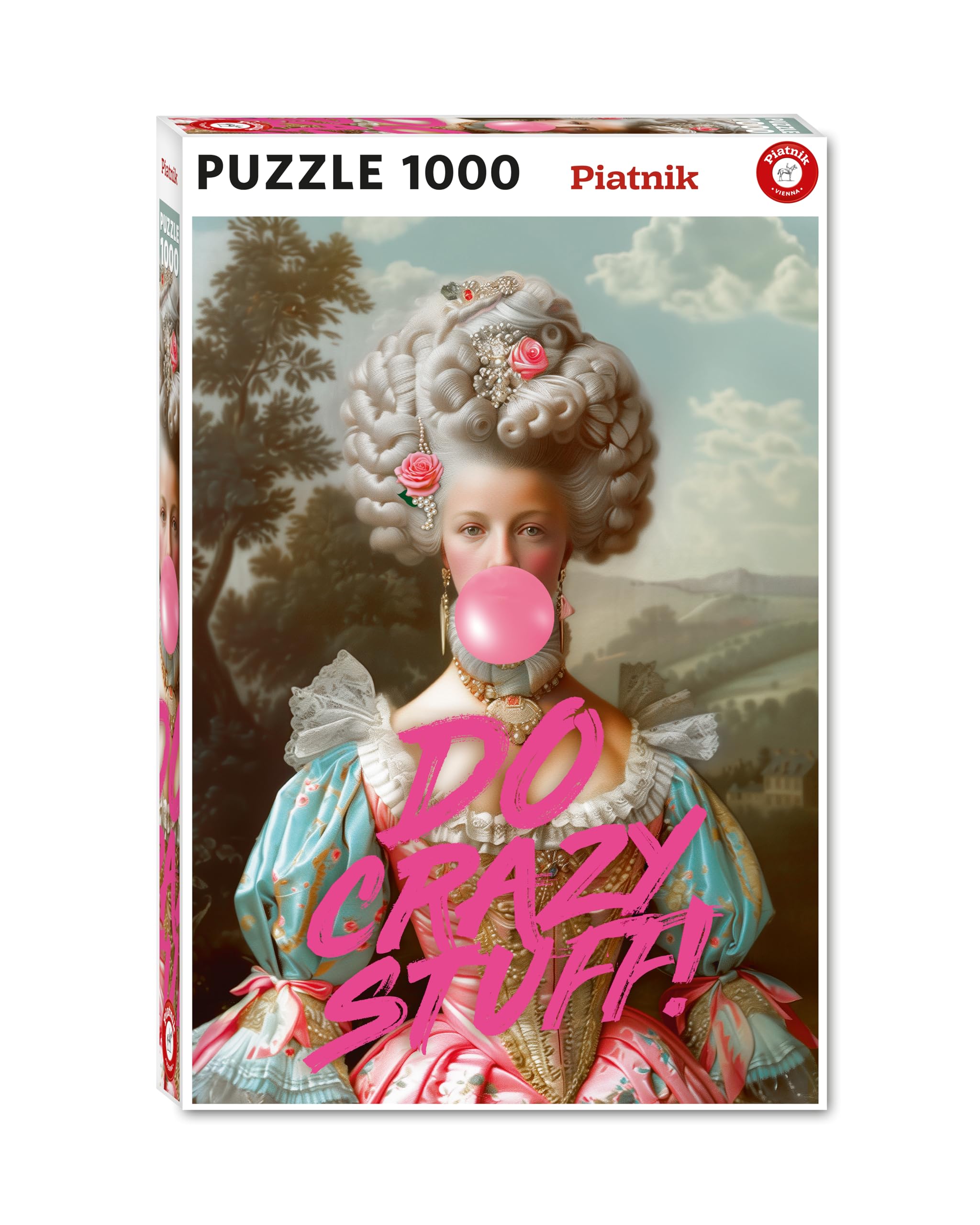 Amazon.com: Piatnik 1000 Piece Puzzle Do Crazy Stuff! : Toys