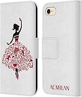 Vista 106 de Head Case Designs Funda de piel con licencia oficial de AC Milan Dream Big Children compatible con Apple iPhone 13 Mini