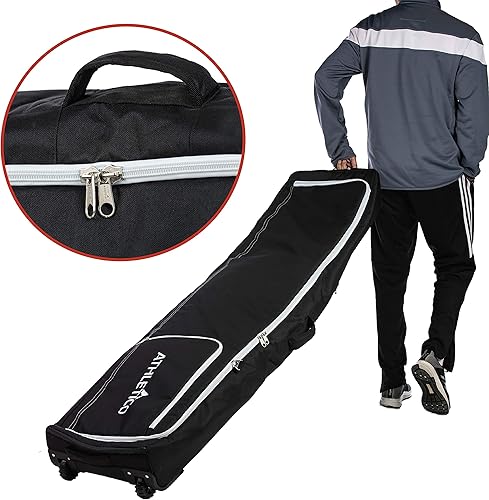 Miniatura 8 de Athletico Conquest - Bolsa de snowboard acolchada con ruedas - Bolsa de viaje para botas individuales de snowboard y snowboard