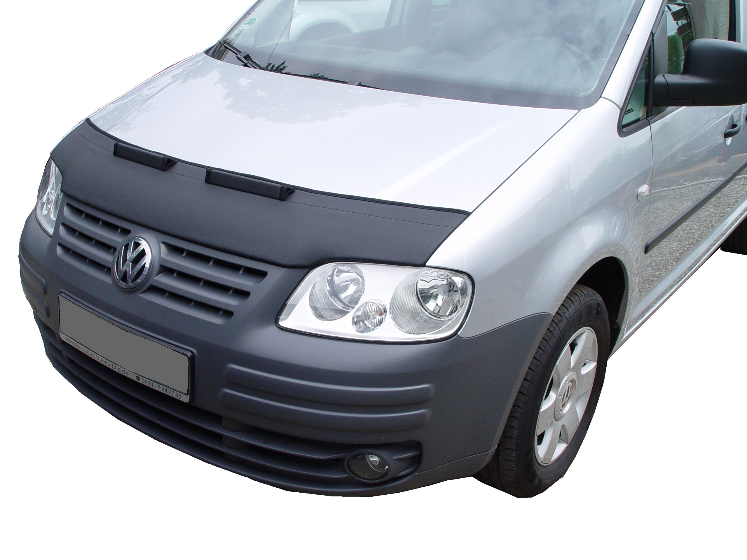 AB-00240 Bra Compatible avec VW Volkswagen Touran 2003-2006 Caddy 2004-2010 Bra DE Capot - Protege Capot Tuning Bonnet Bra