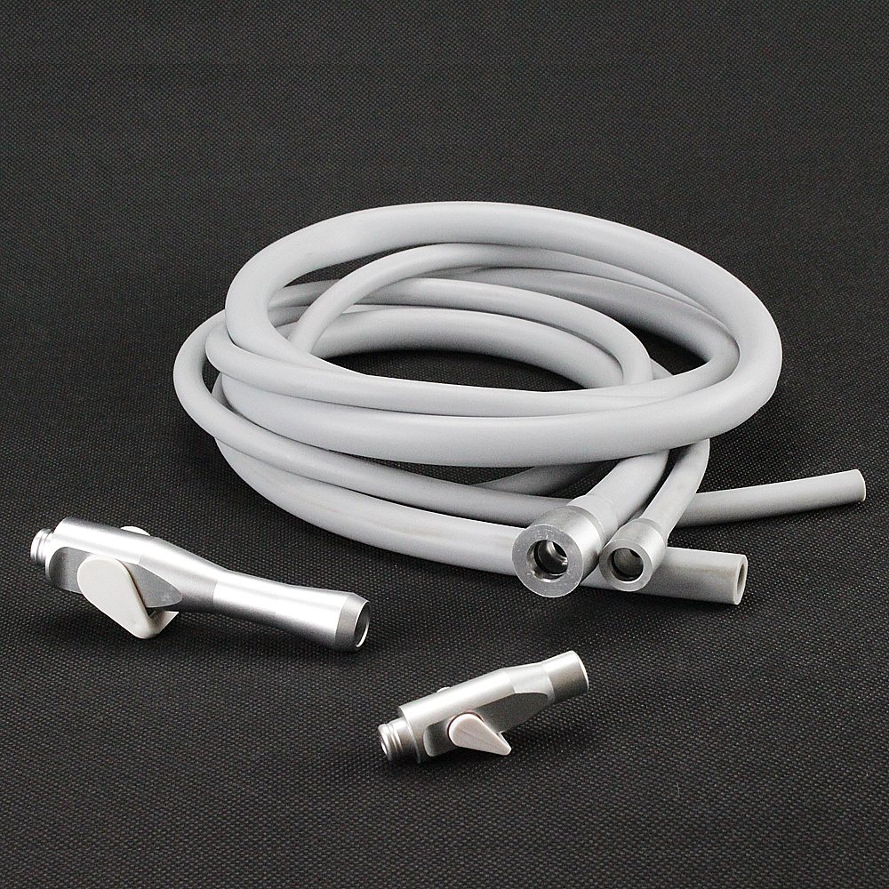 Dental Saliva Ejector Suction Valves SE/HVE Tip Adaptor + 2 Tubing Hose Tu​BES