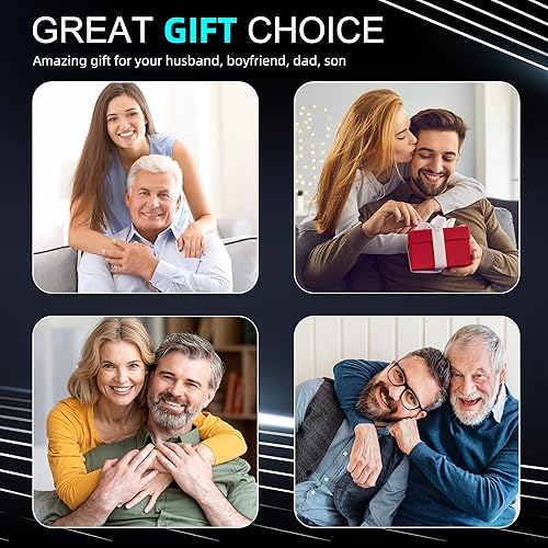 Miniatura 6 de INVJOY - Afeitadora de vello púbico para hombre afeitadora eléctrica para el área de la ingle testículos vello corporal con base de carga resistente