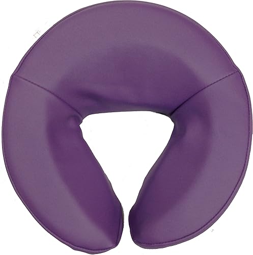 Therapist's Choice Deluxe Massage Face Cradle Cushion for Massage Tables & Massage Chairs (Purple)