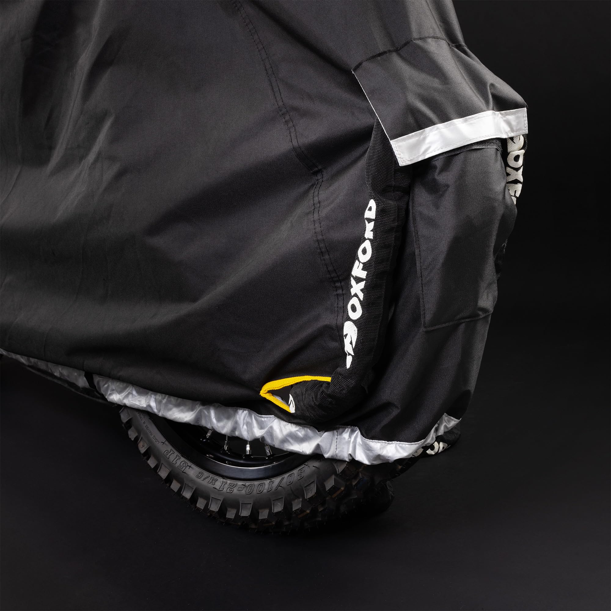 Oxford Stormex Pro Topbox Abdeckung CV345 | High Tech Zweilagiger Motorradschutz, Größe M