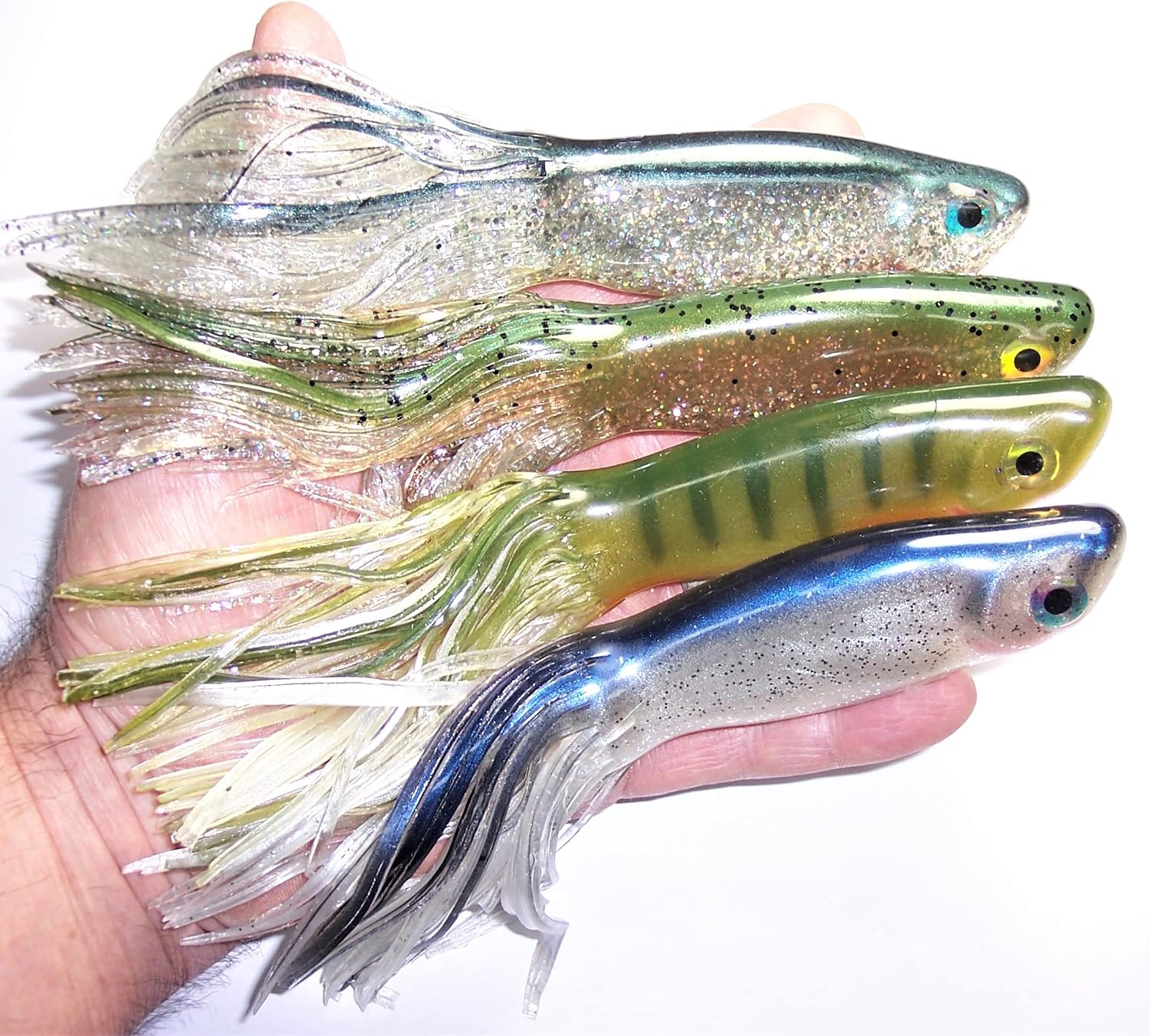 7" Hybrid Musky Tube Bait Variety Pack