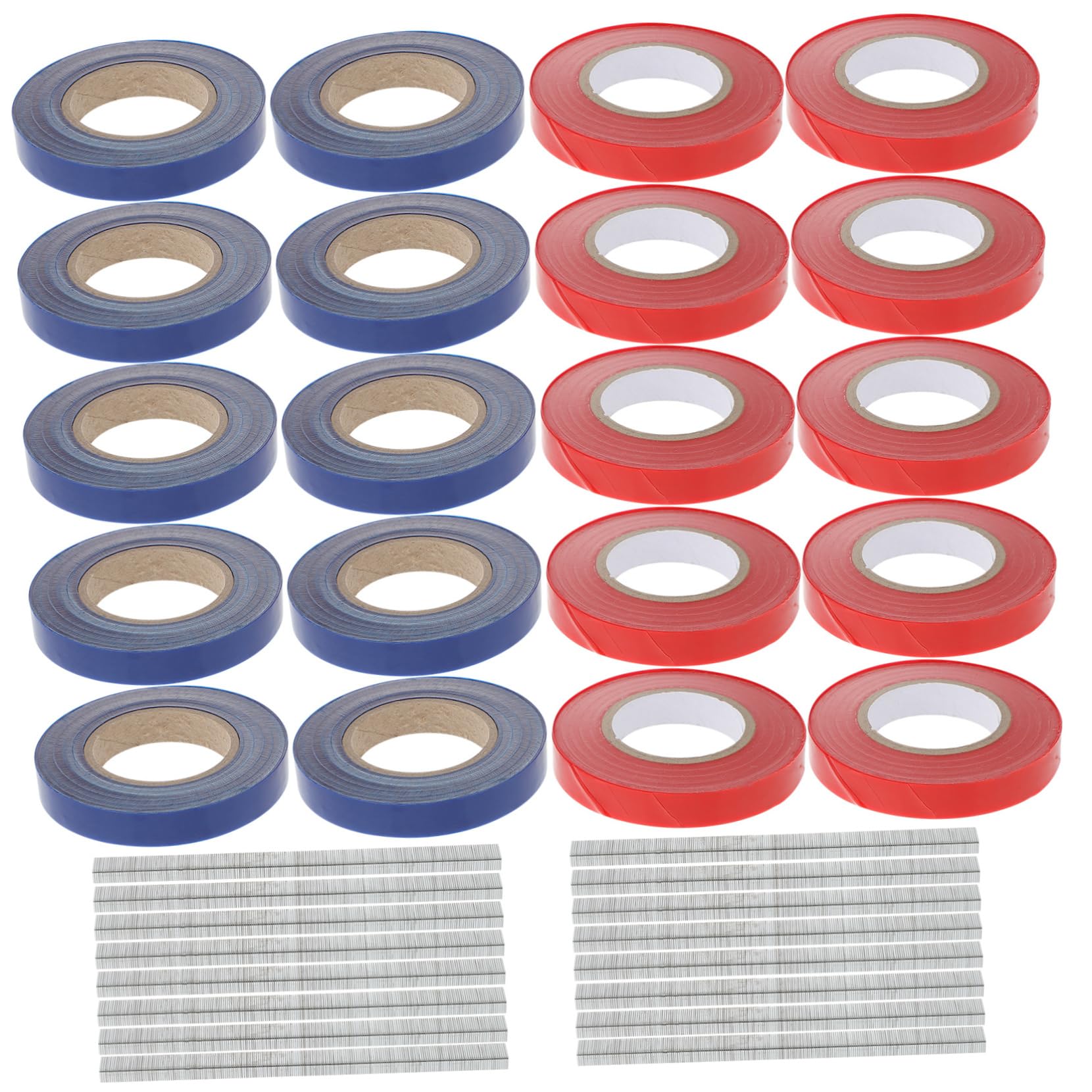SUPVOX 20 Rollos Cinta de Plantas de jardín Herramienta de Cinta de Planta Cinta Verde para Flores Bandas elasticas Bandas elásticas Cinta de Jardin para Plantas Cinta Vegetal Pepino PVC