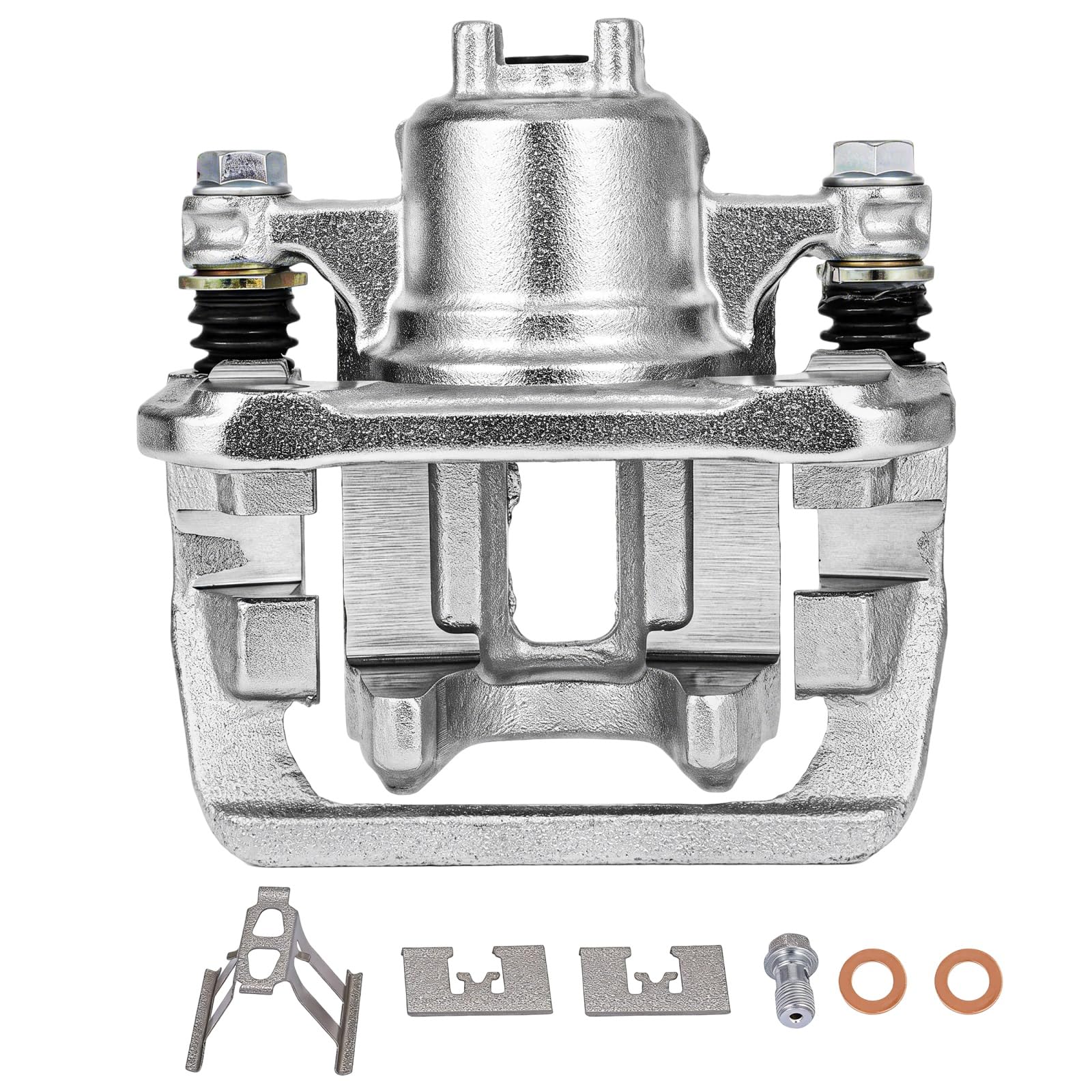 SCITOO Rear Left Brake Caliper With Bracket 19B2911 Compatible For Ford For Fusion 2006-2012 For Lincoln MKZ 2007-2012 For Lincoln Zephyr 2006 For Mazda 6 2006-2013 For Mercury Milan 2006-2011