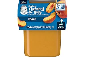 Gerber's Peach Puree for a Nutritious and Flavorful Meal