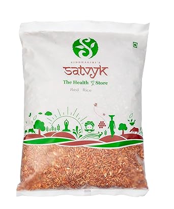 S Siddhagiri's SATVYK THE HEALTH re STORE Organic Red Rice (1kg ...