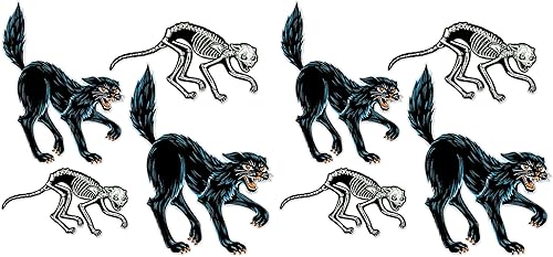 Miniatura 10 de Beistle Bruja articulada de Halloween vintage