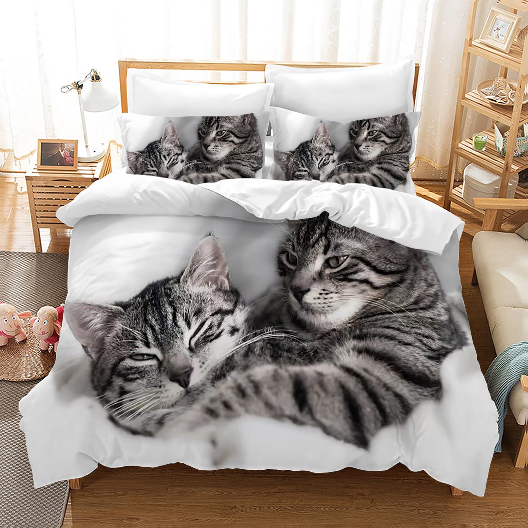 Lenzuola Matrimoniali Elegante Grigio Floreale Copripiumino Matrimoniale Microfibra Set Lenzuola Matrimoniale 220x240 Piumino Matrimoniale