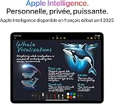 Apple iPad Air 13 inch with M3 Chip: Designed for Apple Intelligence, Liquid Retina Display, 128GB, 12MP Front/Rear Cameras, Wi-Fi 6E, Touch ID, Day Battery Life - Starlight - 3