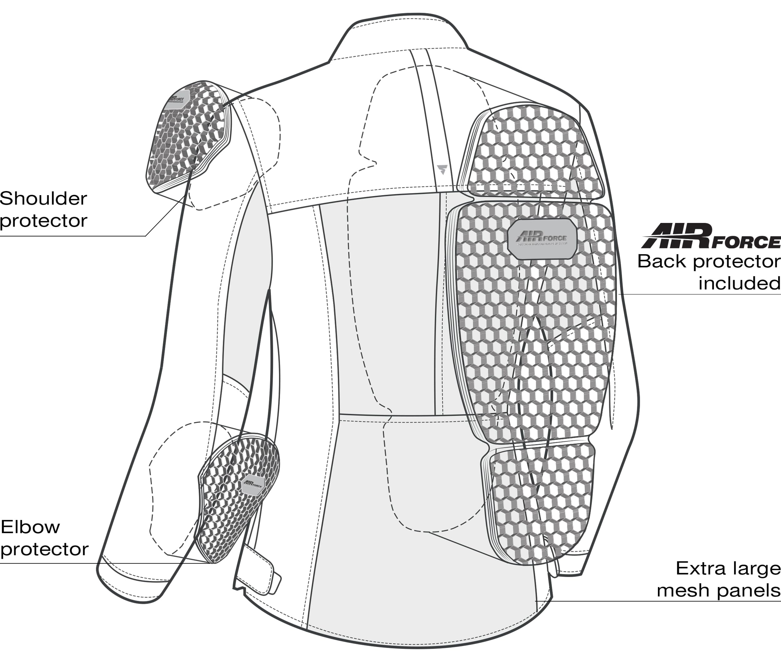 SHIMA Openair Jacket Lady Chaqueta de moto Mujer