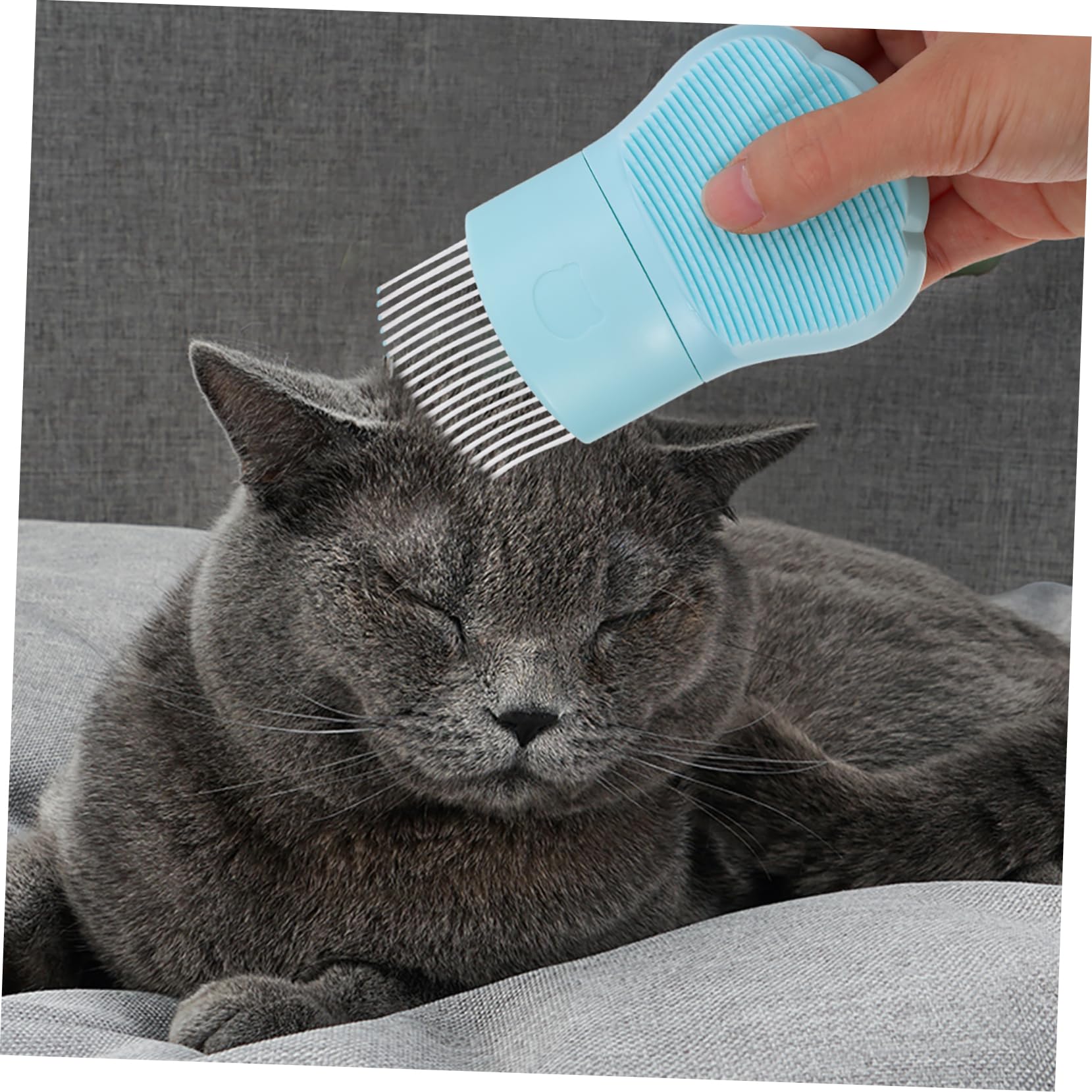 HOLIDYOYO Needle Rake Comb for Cats Pet Hair Remover Enhance Pet's Coat Health and Shine