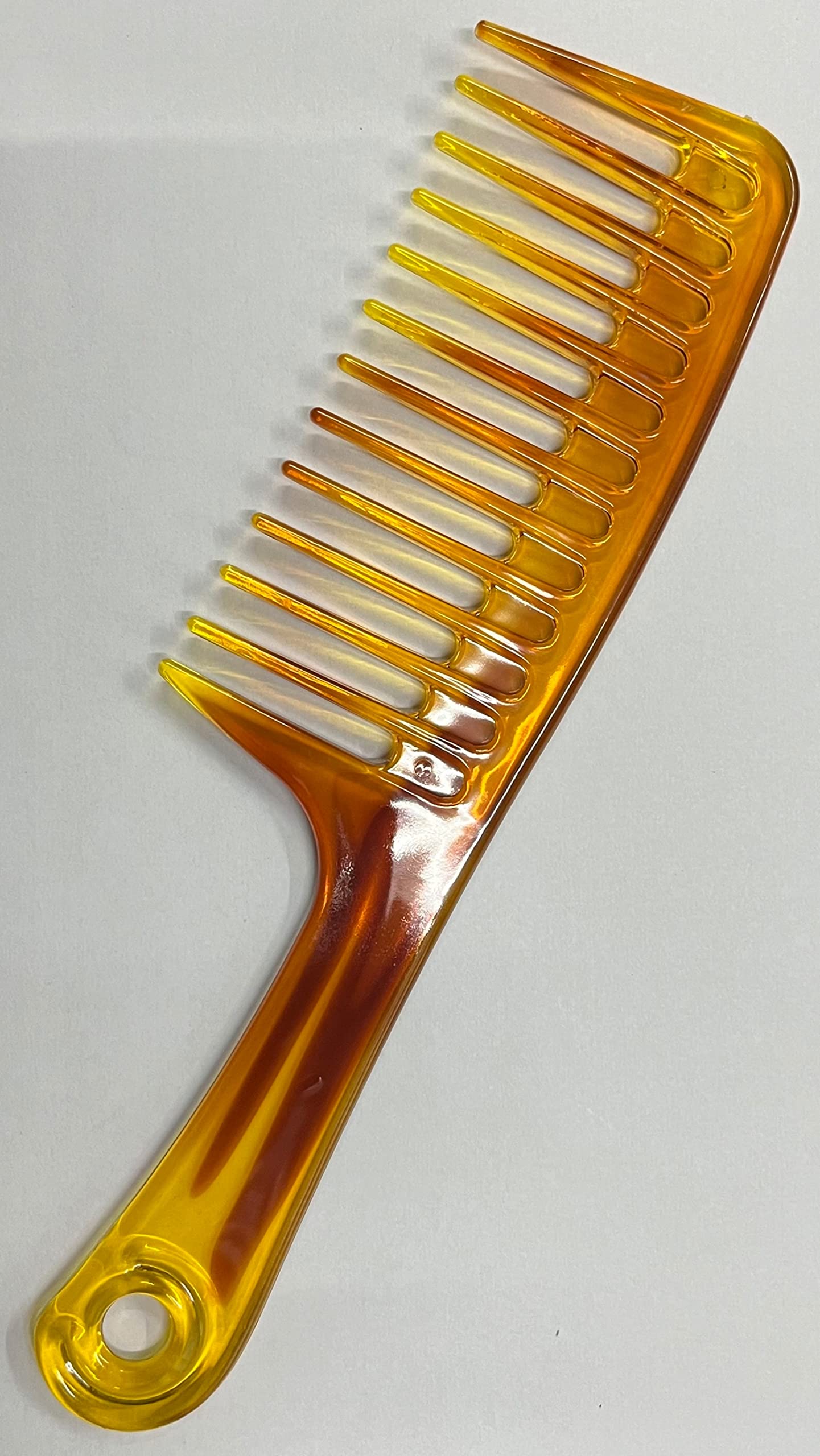Maple Large Handle Shampoo Hair Comb Detangling Premium Dressing Zee Comb for Men,Women Combo Tortoise Shell Pattern Multicolour, Pack of 1