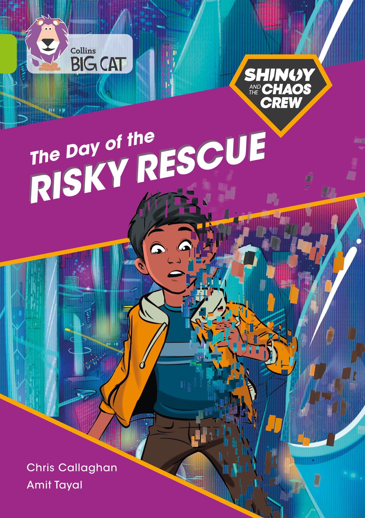Shinoy and the Chaos Crew The Day of the Risky  by Chris Callaghan PAPERBACK