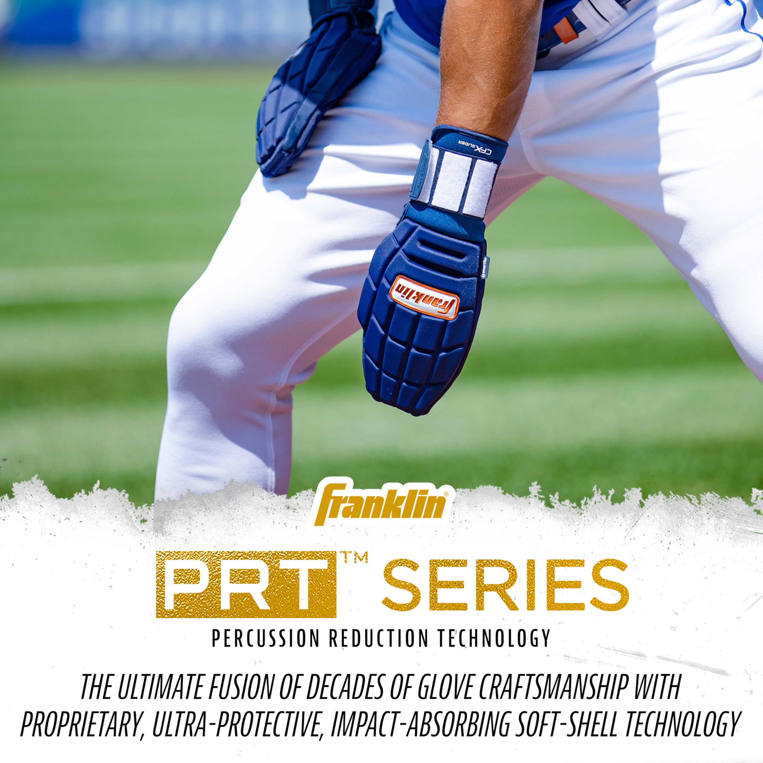 Franklin Sports Cfx Prt Adult Protective Baserunning Sliding Glove Gants de Protection Unisexe