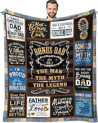 SIKLTY Bonus Dad Gifts Throw Blanket 60