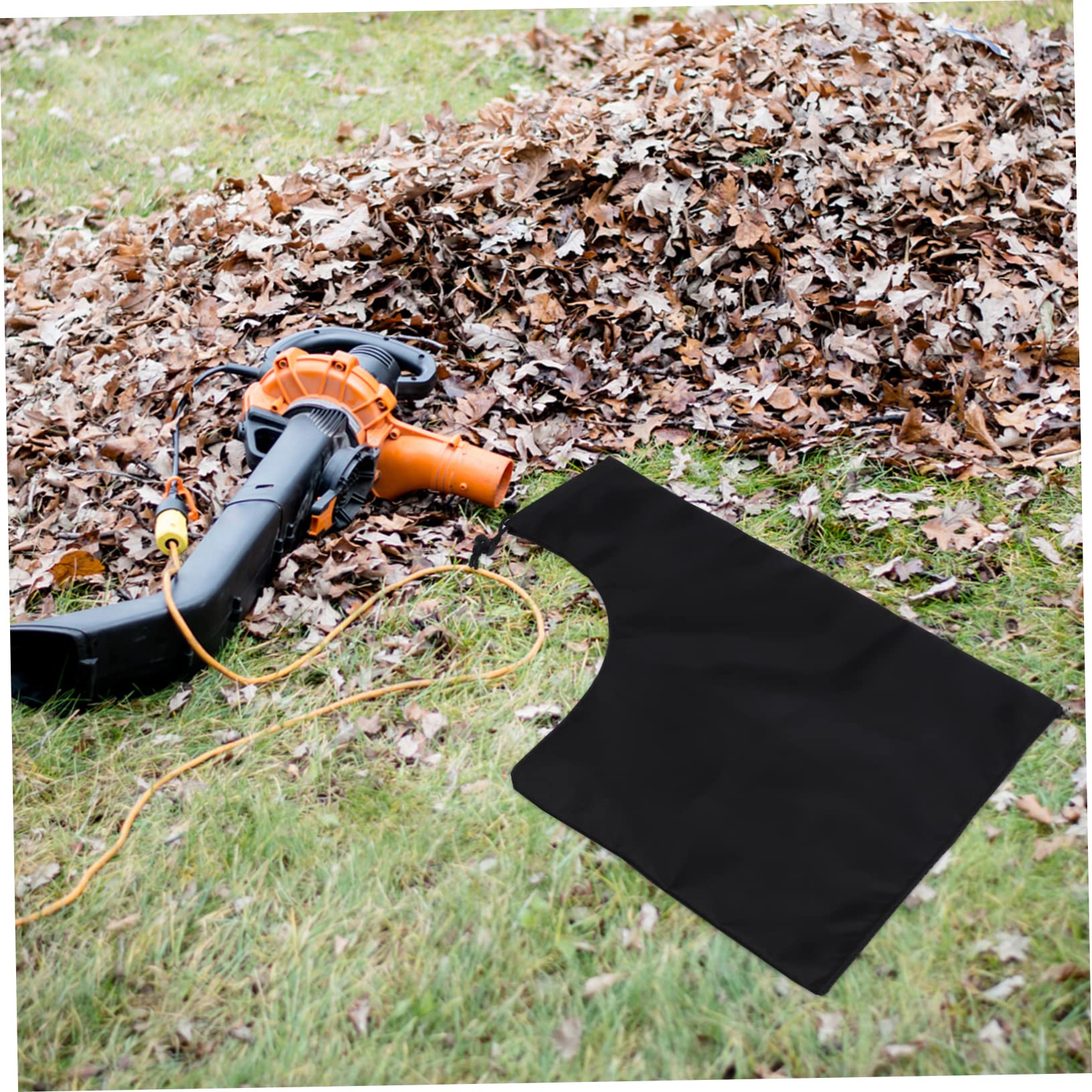 SUPVOX 4 Pz Sacco Raccolta Foglie Cadute Portarifiuti Bidone Spolverino Vuoto Fogliare Aria Giardino Del Contenitore Per Il Compost Borse Da Giardino Buster Spazzatura Panno Oxford Black