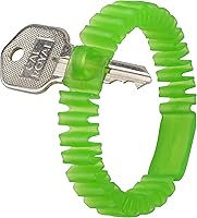 Vista 4 de Nite IZE Llavero de pulsera elástica con clip S-Biner, lima