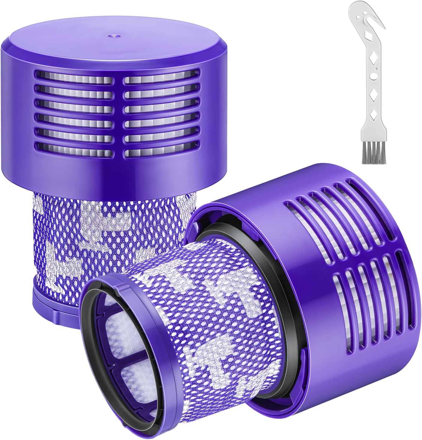 V10 Filters for Dyson- JORAIR Replacement Filter for Dyson V10 Cyclone Series/Absolute/Animal/Total Clean/Motorhead,SV12 Series Compare to Part # 969082-01