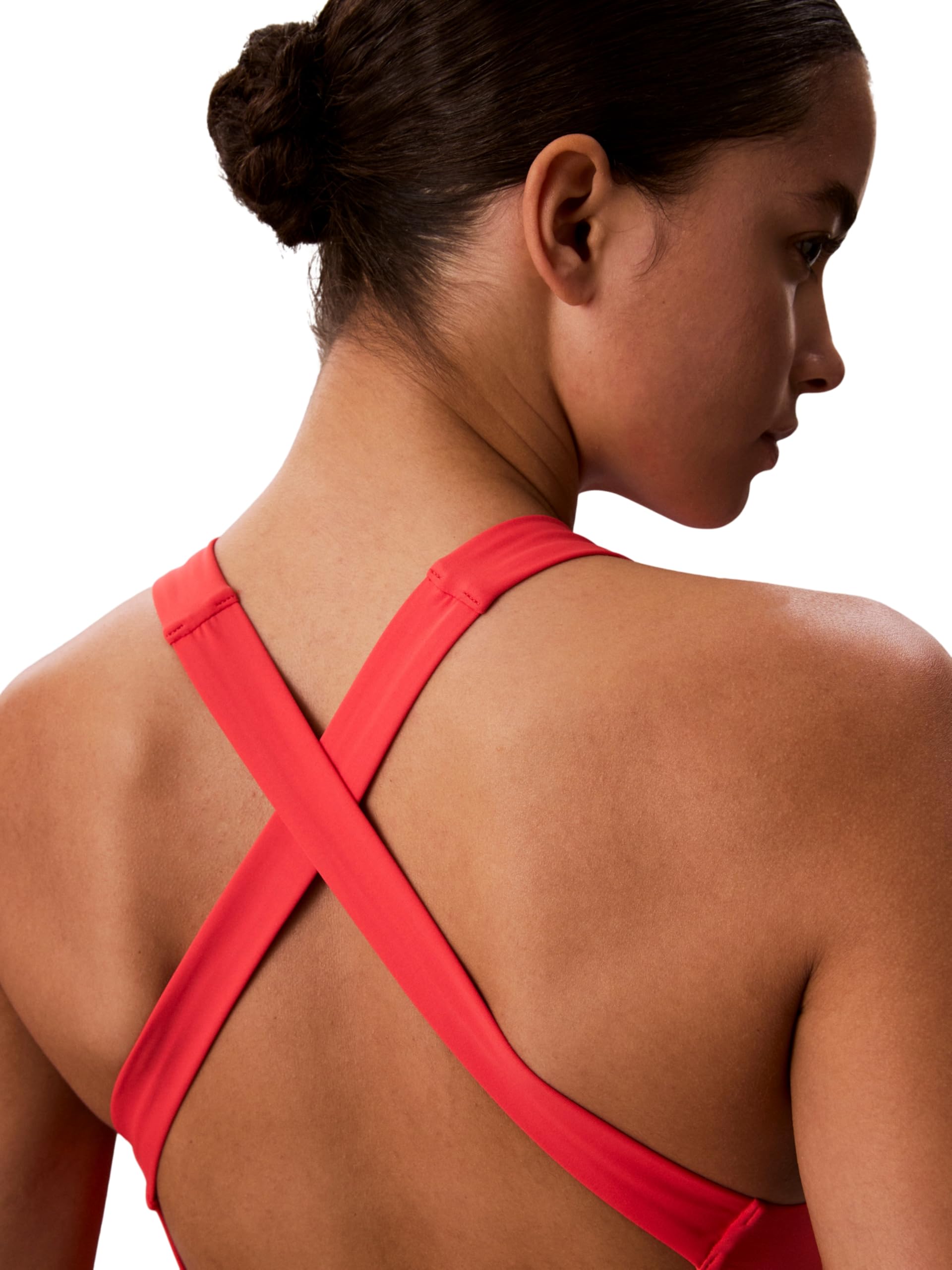Calvin Klein Scoop Back One Piece Lv00q61219 Trajes de baño Mujer (Pack de 1)